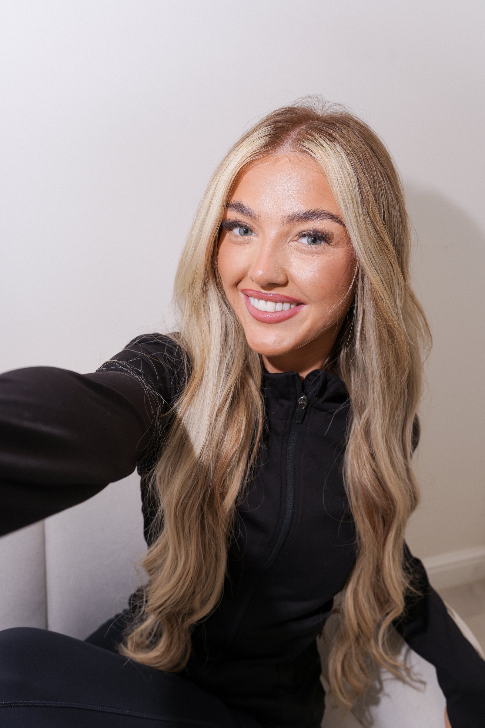 Patient with clear aligners